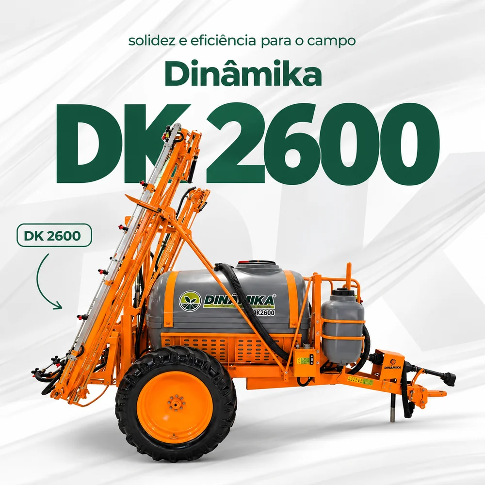 Pulverizador Dinamika DK 2600 B19 Inclinado